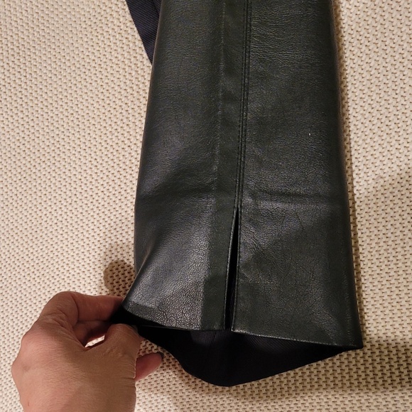 BCBGMAXAZRIA Brennan Faux Leather paneled pants - Picture 7 of 9